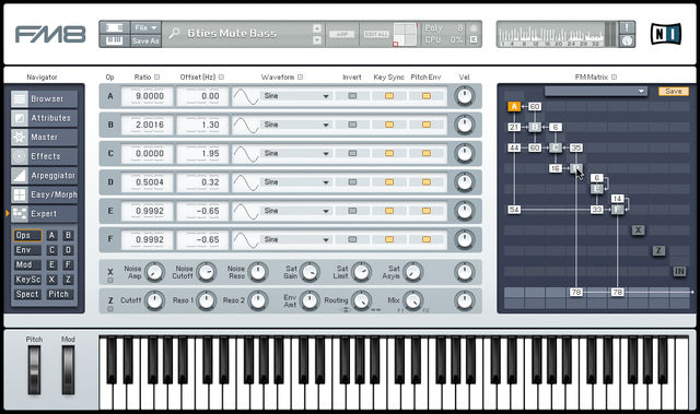 FM8's interface is cleaner than FM7's and features a navigator on the left-hand side.